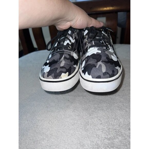 HEELYS Mens Gr8 Pro Prints Skate Sneakers Camo Grey Size 8 - Picture 4 of 9